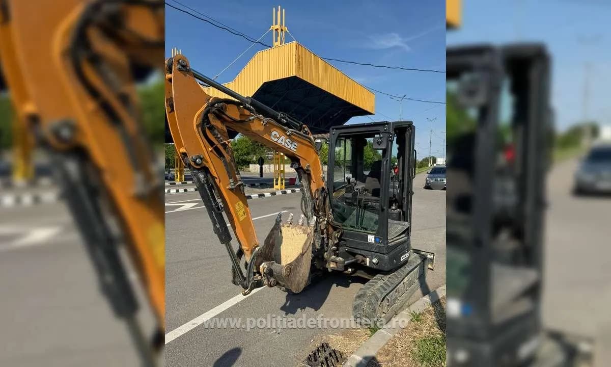 Utilaj de 40.000 de euro, oprit la Borș: seriile erau contrafăcute, iar anul fabricației fusese răzuit de pe geamuri